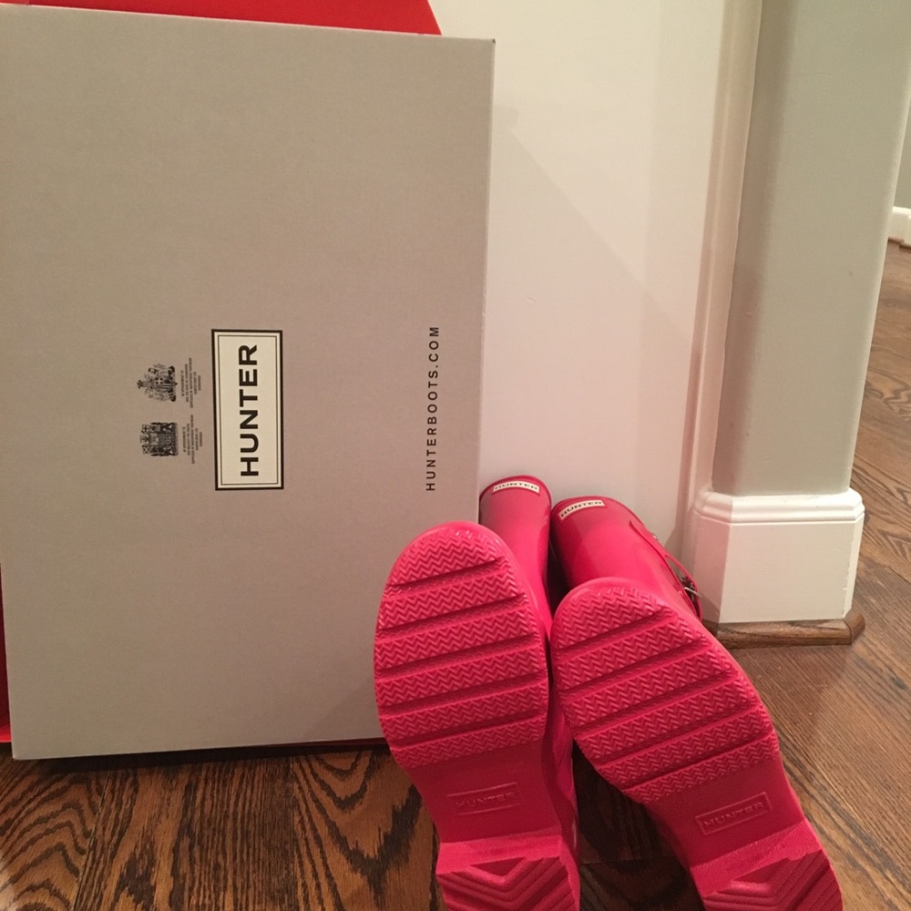Hunter boots size 7